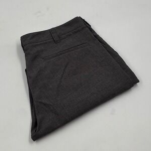 Bluffworks Men's 35x30 Regular Fit Chino Gray Heather Travel Slacks Pants